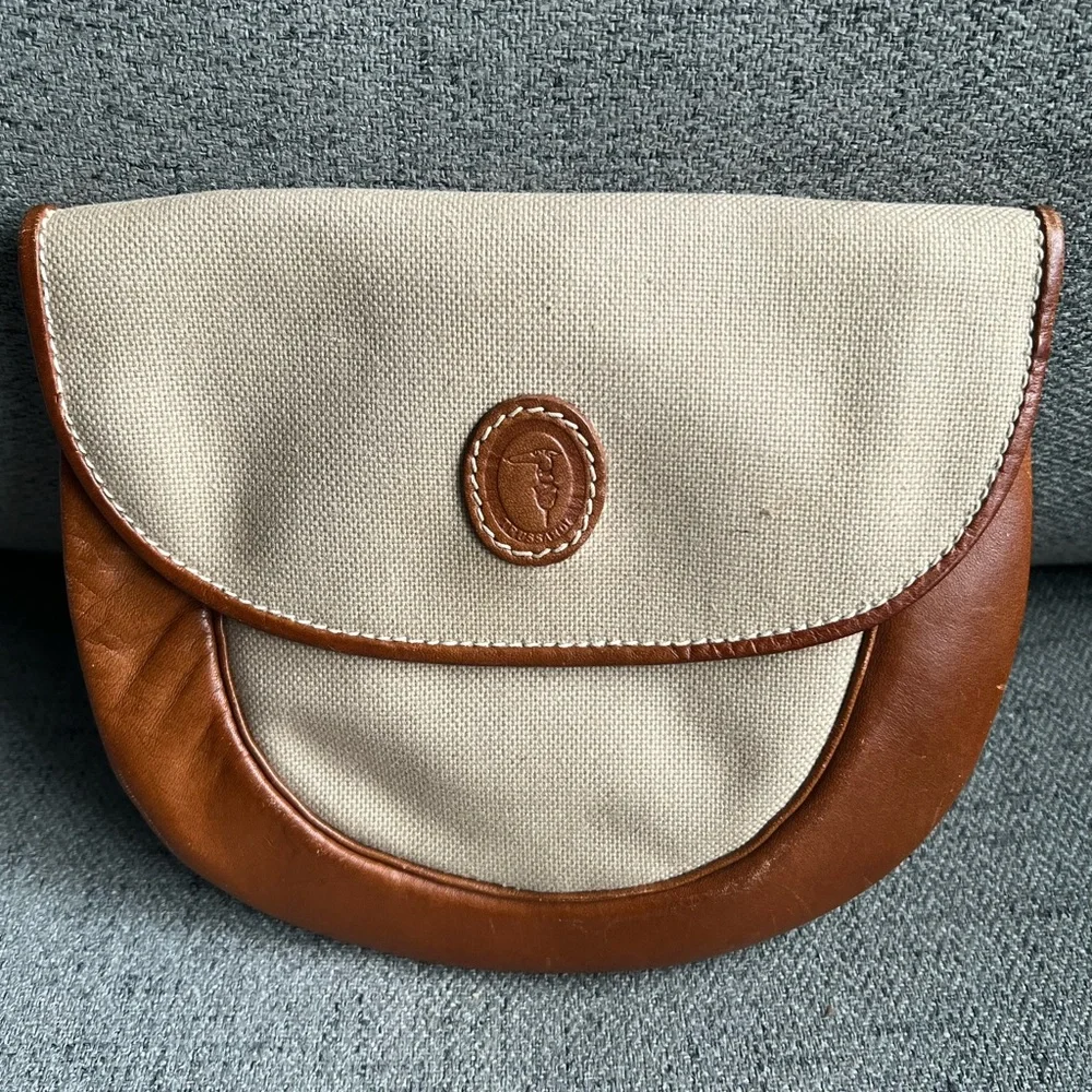 Trussardi Tan and Cream Women's Bag - Picture 1 of 9